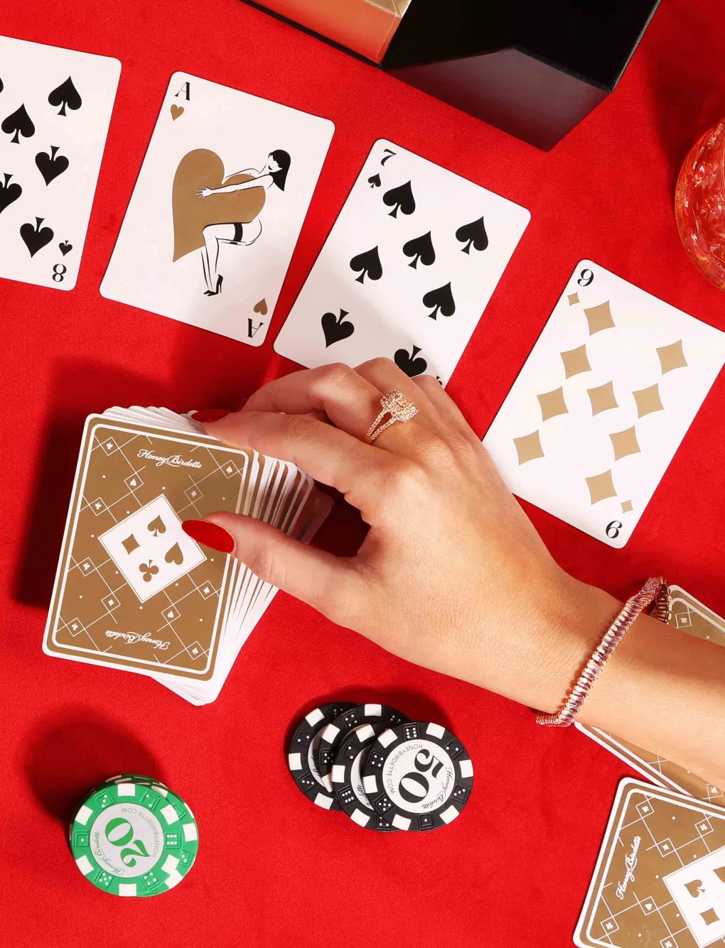 Collector's Edition Poker Set|Honey Birdette Hot