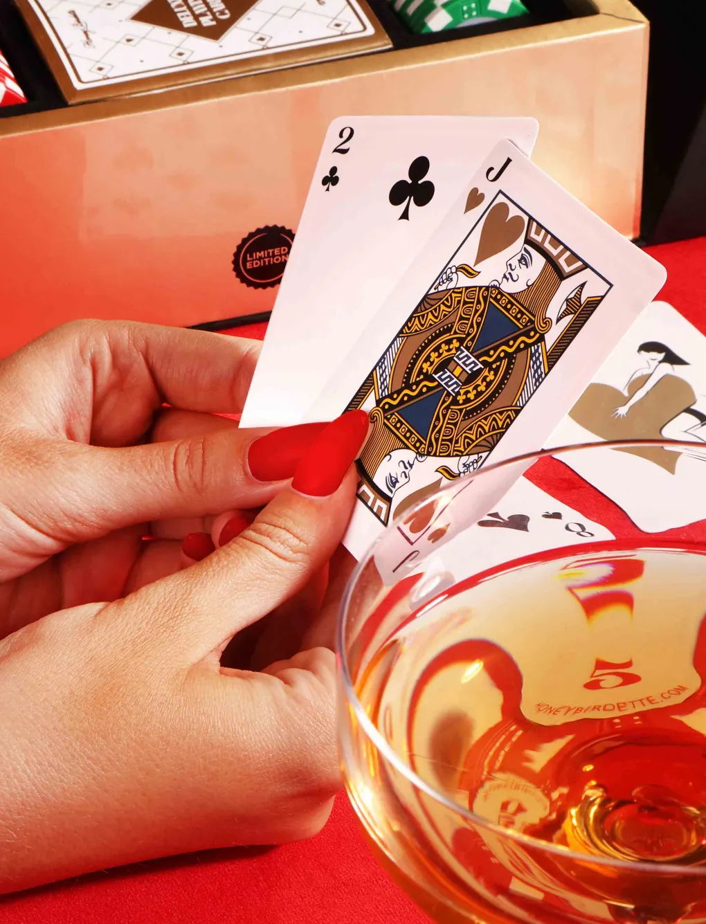 Collector's Edition Poker Set|Honey Birdette Hot