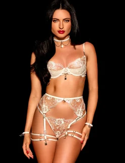 Jules Ivory Bondage Kit|Honey Birdette Sale